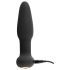 ANOS - vandtæt sort anal vibrator, opladelig