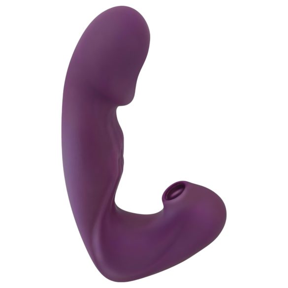 Javida - 4-i-1 klitorisstimulator vibrator (lilla)