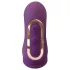 Javida - 4-i-1 klitorisstimulator vibrator (lilla)