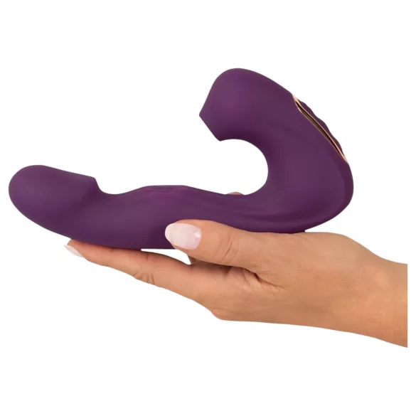 Javida - 4-i-1 klitorisstimulator vibrator (lilla)