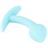 Cuties Mini Buttplug - silikone - blå (2,6 cm)