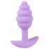 Cuties Mini Buttplug - Silikone Analplug - Lilla (2,8cm)