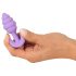 Cuties Mini Buttplug - Silikone Analplug - Lilla (2,8cm)