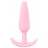 Cuties Mini Buttplug - silikone - rosa (2,1 cm)