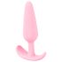Cuties Mini Buttplug - silikone - rosa (2,1 cm)