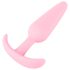 Cuties Mini Buttplug - silikone - rosa (2,1 cm)