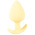 Cuties Mini Butt Plug - Silikone Anal Plug - Gul (3,1 cm)