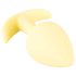 Cuties Mini Butt Plug - Silikone Anal Plug - Gul (3,1 cm)