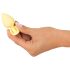 Cuties Mini Butt Plug - Silikone Anal Plug - Gul (3,1 cm)