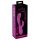 Javida Thumping Rabbit - 3-motoret klitorisstimulator (lilla)