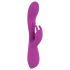 Javida Thumping Rabbit - 3-motoret klitorisstimulator (lilla)