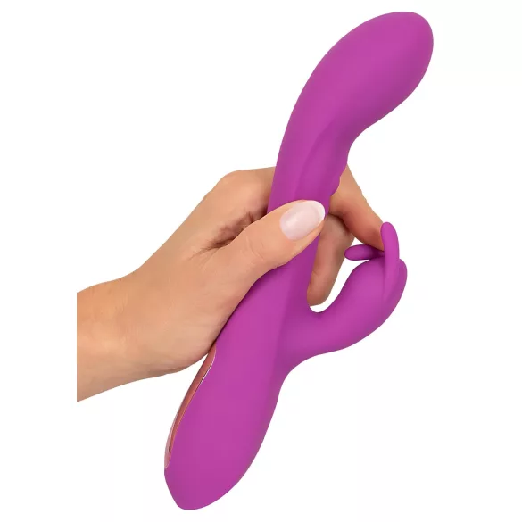 Javida - rabbit vibrator med klitorisarm - 3 motorer - lilla