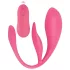 SMILE - bærbart, batteridrevet, trådløst vibrerende æg (pink)