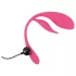 SMILE - bærbart, batteridrevet, trådløst vibrerende æg (pink)