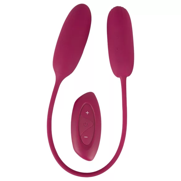 Smile - Love Egg Duo - Vibratoræg til anus og vagina - fjernbetjening