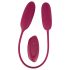 Smile Love Egg Duo - vibrerende æg (bagdel+foran)