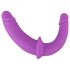 SMILE - Dobbel strap-on sæt i lilla og sort