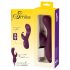 SMILE - Genopladelig 3-motors klitorisvibrator med arm (lilla)