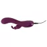SMILE - vibrator med klitorisarm - 3 motorer - genopladelig - lilla