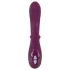 SMILE - vibrator med klitorisarm - 3 motorer - genopladelig - lilla