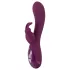 SMILE - vibrator med klitorisarm - 3 motorer - genopladelig - lilla