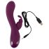 SMILE - Genopladelig 3-motors klitorisvibrator med arm (lilla)