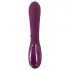 SMILE - vibrator med klitorisarm - 3 motorer - genopladelig - lilla