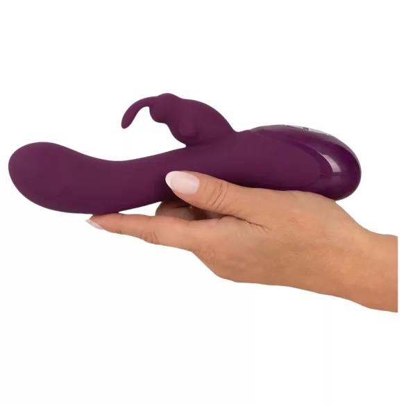 SMILE - vibrator med klitorisarm - 3 motorer - genopladelig - lilla