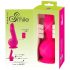 SMILE Powerful - genopladelig, 2-motors sugekopvibrator (pink)