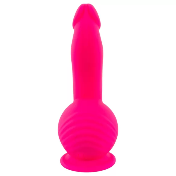 SMILE Powerful - vibrator med 2 motorer - genopladelig - sugekop - pink