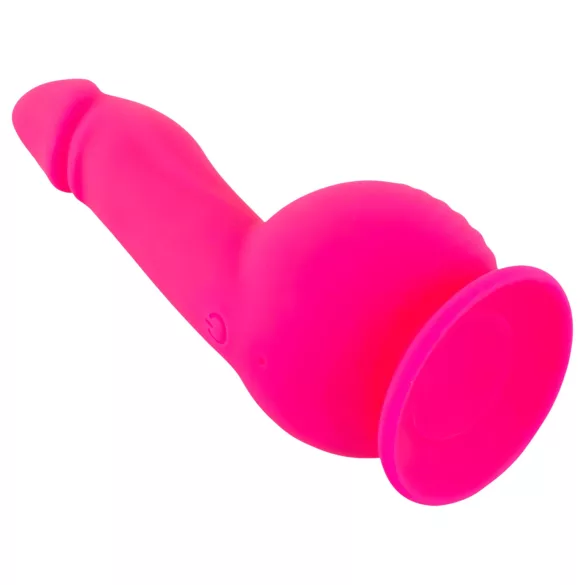 SMILE Powerful - vibrator med 2 motorer - genopladelig - sugekop - pink