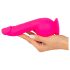 SMILE Powerful - genopladelig, 2-motors sugekopvibrator (pink)
