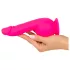 SMILE Powerful - vibrator med 2 motorer - genopladelig - sugekop - pink