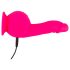 SMILE Powerful - genopladelig, 2-motors sugekopvibrator (pink)