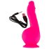 SMILE Powerful - genopladelig, 2-motors sugekopvibrator (pink)