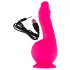 SMILE Powerful - vibrator med 2 motorer - genopladelig - sugekop - pink