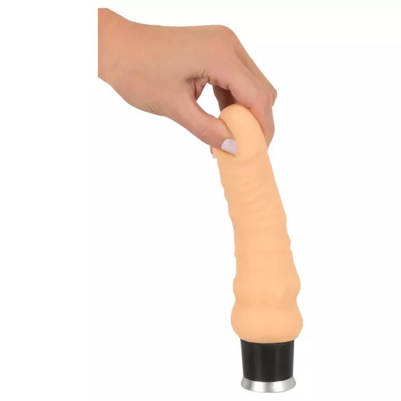 Nature Skin - realistisk vibrator - hudfarvet