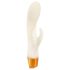 You2Toys Glow - Glødende vibrator med klitorisarm (hvid)