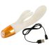 You2Toys Glow - Glødende vibrator med klitorisarm (hvid)