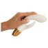 You2Toys Glow - Glødende vibrator med klitorisarm (hvid)