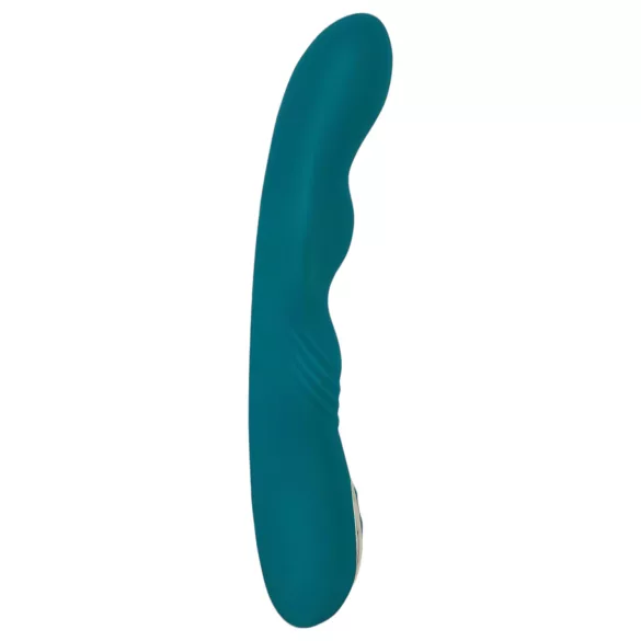 SMILE - G-punktsvibrator med rotation - genopladelig, vandtæt - grøn