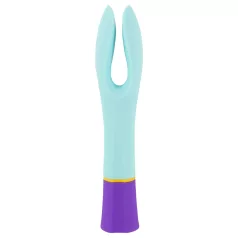   You2Toys - vibrator med 2 motorer - genopladelig vandtæt - farverig