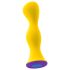 You2Toys farvet - genopladelig, vandtæt anal vibrator (gul)