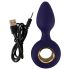 SMILE - Genopladelig anal vibrator (lilla)