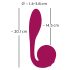 You2Toys Rosenrot - vandtæt genopladelig G-punkt vibrator (rød)