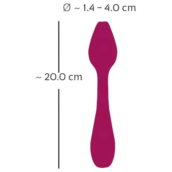 You2Toys Rosenrot - G-punktsvibrator - bøjelig - rød