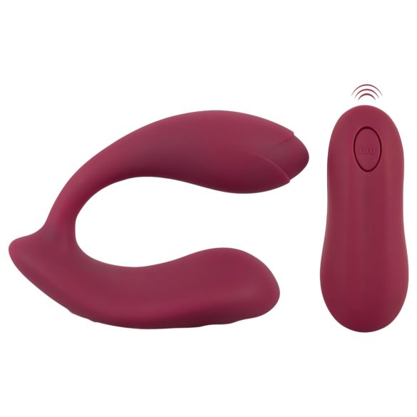 You2Toys Rosenrot - trådløs genopladelig vibrator (rød)