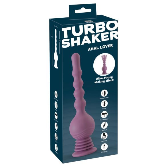 You2Toys Turbo Shaker - anal vibrator (lilla)