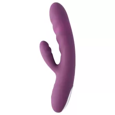   Svakom Avery - rabbit vibrator med stød - genopladelig - lilla