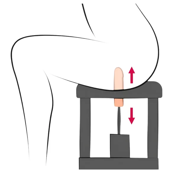 The Banger Sid-siddende orgasmusmaskine - netdrevet elskovsmaskine (sort)